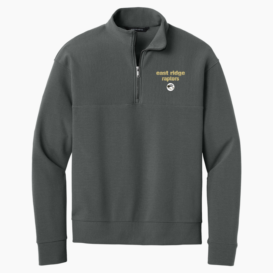 East Ridge Raptors <span class="pdp-name-mascot">East Ridge Raptors</span> Mercer+Mettle Men's Linear Texture 1/4-Zip