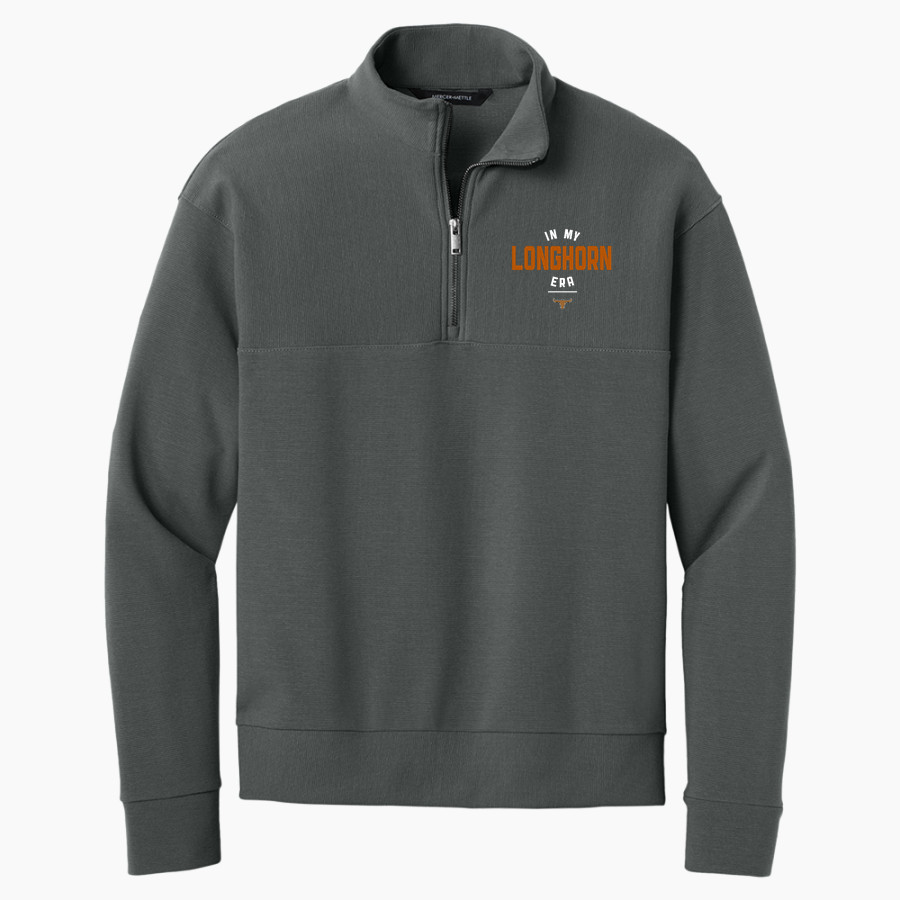Sycamore Longhorns <span class="pdp-name-mascot">Sycamore Elementary School Longhorns</span> Mercer+Mettle Men's Linear Texture 1/4-Zip