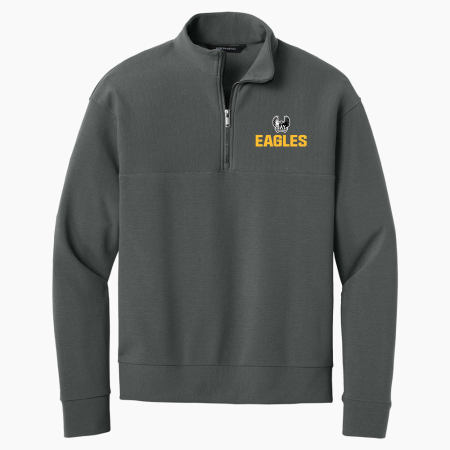 Hudson's Bay Eagles <span class="pdp-name-mascot">Hudson's Bay Eagles</span> Mercer+Mettle Men's Linear Texture 1/4-Zip