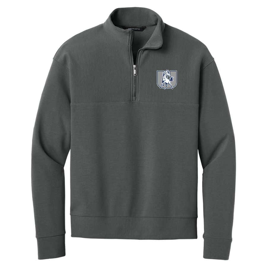 Unity School Mustangs <span class="pdp-name-mascot">Unity School Mustangs</span> Mercer+Mettle Men's Linear Texture 1/4-Zip