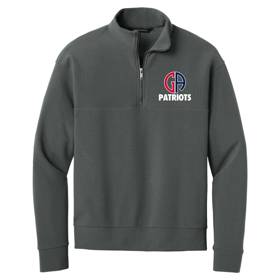 Germantown Academy Patriots <span class="pdp-name-mascot">Germantown Academy Patriots</span> Mercer+Mettle Men's Linear Texture 1/4-Zip
