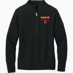 SCHAUMBURG HIGH SCHOOL SIEGIE <span class="pdp-name-mascot">SCHAUMBURG SIEGIE</span> Mercer+Mettle Women's Linear Texture 1/4-Zip Front Thumbnail