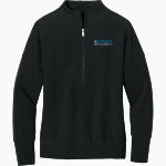 KENNY PIPE & SUPPLY <span class="pdp-name-mascot">KENNY PIPE & SUPPLY</span> Mercer+Mettle Women's Linear Texture 1/4-Zip Front Thumbnail