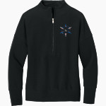 Vipers Basketball VBYF <span class="pdp-name-mascot">Vipers Basketball</span> Mercer+Mettle Women's Linear Texture 1/4-Zip Front Thumbnail