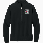 Benedictine University Mesa Redhawks <span class="pdp-name-mascot">Benedictine University Redhawks</span> Mercer+Mettle Women's Linear Texture 1/4-Zip Front Thumbnail