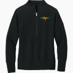 Holy Cross Lutheran Blaze Blaze <span class="pdp-name-mascot">Holy Cross Lutheran Blaze Blaze</span> Mercer+Mettle Women's Linear Texture 1/4-Zip Front Thumbnail