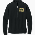 Mayo Spartans <span class="pdp-name-mascot">Mayo Spartans</span> Mercer+Mettle Women's Linear Texture 1/4-Zip Front Thumbnail