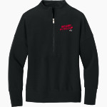 Boscobel Bulldogs <span class="pdp-name-mascot">Boscobel Bulldogs</span> Mercer+Mettle Women's Linear Texture 1/4-Zip Front Thumbnail