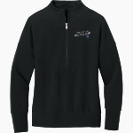 Manhattan Christian Thunder <span class="pdp-name-mascot">Manhattan Christian Thunder</span> Mercer+Mettle Women's Linear Texture 1/4-Zip Front Thumbnail