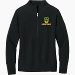 Madison-Plains Golden Eagles <span class="pdp-name-mascot">MADISON-PLAINS EAGLES</span> Mercer+Mettle Women's Linear Texture 1/4-Zip Front Thumbnail