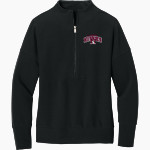 HARRISON HIGH SCHOOL HUSKIES <span class="pdp-name-mascot">HARRISON HUSKIES</span> Mercer+Mettle Women's Linear Texture 1/4-Zip Front Thumbnail