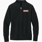 Dingerz Softball Dingerz <span class="pdp-name-mascot">Dingerz Softball Dingerz</span> Mercer+Mettle Women's Linear Texture 1/4-Zip Front Thumbnail