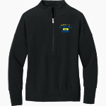 St. Anthony School <span class="pdp-name-mascot">St. Anthony School</span> Mercer+Mettle Women's Linear Texture 1/4-Zip Front Thumbnail