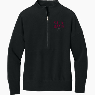 Mercer+Mettle Women's Linear Texture 1/4-Zip