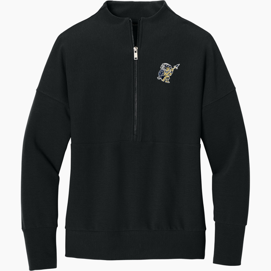 FARMERSVILLE HIGH SCHOOL AZTECS <span class="pdp-name-mascot">FARMERSVILLE AZTECS</span> Mercer+Mettle Women's Linear Texture 1/4-Zip