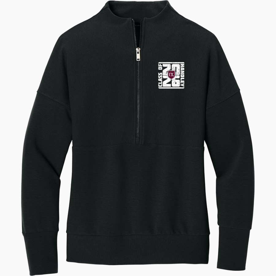 HANDLEY JUDGES The Official Online Store <span class="pdp-name-mascot">HANDLEY JUDGES</span> Mercer+Mettle Women's Linear Texture 1/4-Zip