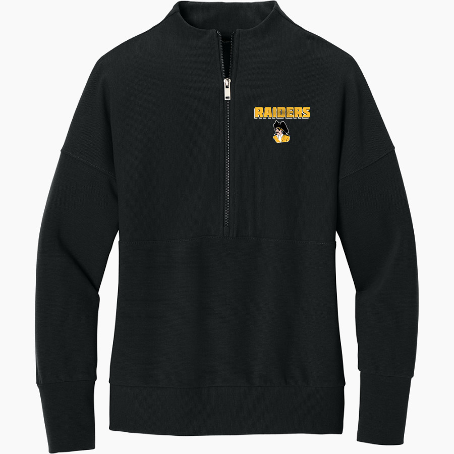 ASHTON-FRANKLIN CENTER H S RAIDERS <span class="pdp-name-mascot">ASHTON - FRANKLIN RAIDERS</span> Mercer+Mettle Women's Linear Texture 1/4-Zip