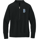 BLANCHESTER HIGH SCHOOL WILDCATS <span class="pdp-name-mascot">BLANCHESTER WILDCATS</span> Mercer+Mettle Women's Linear Texture 1/4-Zip Front Thumbnail