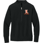 LESLIE HIGH SCHOOL BLACKHAWKS <span class="pdp-name-mascot">LESLIE BLACKHAWKS</span> Mercer+Mettle Women's Linear Texture 1/4-Zip Front Thumbnail