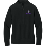 Trevecca University Trojans <span class="pdp-name-mascot">Trevecca University Trojans</span> Mercer+Mettle Women's Linear Texture 1/4-Zip Front Thumbnail