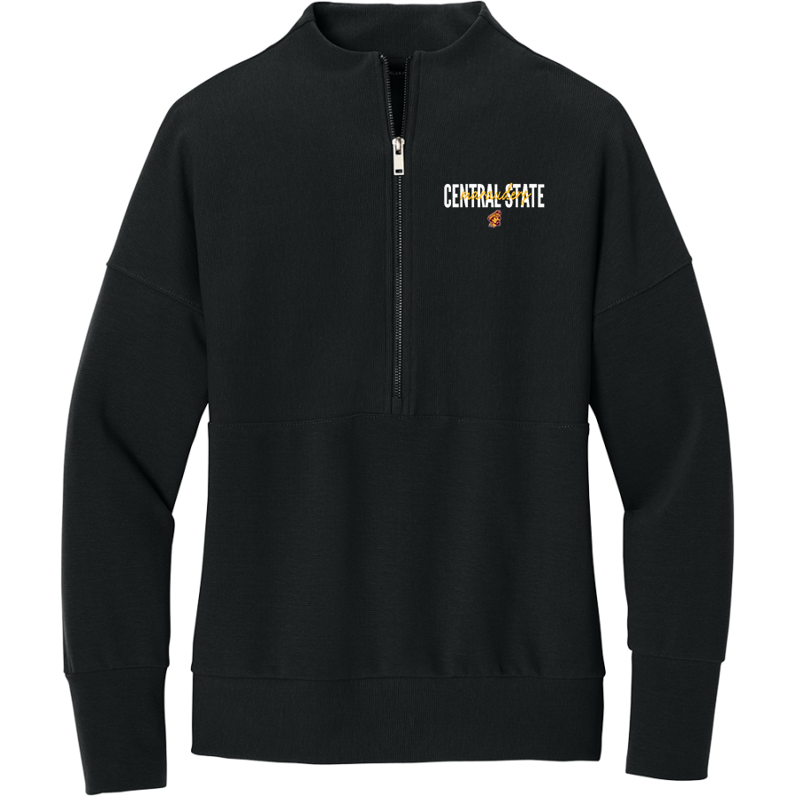 Central State University Marauders Athletics Store <span class="pdp-name-mascot">Central State Marauders</span> Mercer+Mettle Women's Linear Texture 1/4-Zip
