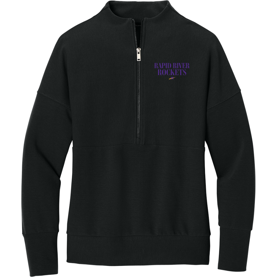 Rapid River Rockets <span class="pdp-name-mascot">Rapid River Rockets</span> Mercer+Mettle Women's Linear Texture 1/4-Zip