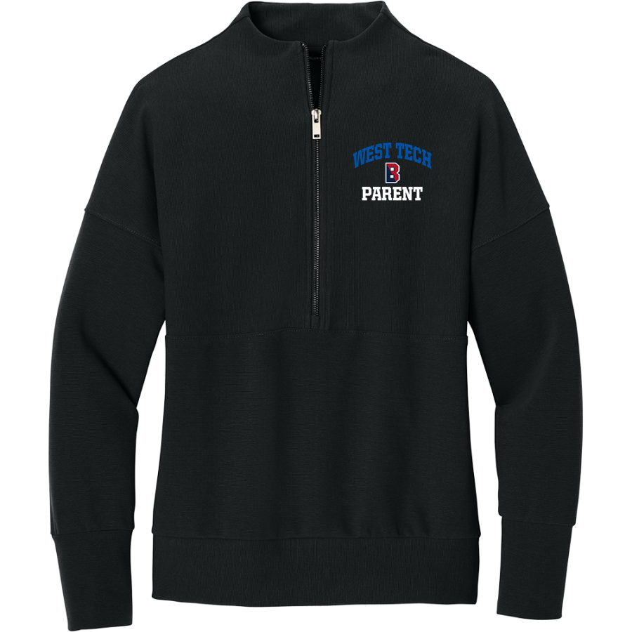 West Tech Panthers <span class="pdp-name-mascot">West Tech Panthers</span> Mercer+Mettle Women's Linear Texture 1/4-Zip