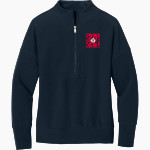 Bureau Of Fire Harrisburg Department <span class="pdp-name-mascot">Bureau Of Fire Harrisburg Department</span> Mercer+Mettle Women's Linear Texture 1/4-Zip Front Thumbnail