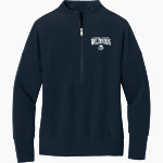 St. Patrick's Academy Wolfhounds <span class="pdp-name-mascot">Great Falls Central Catholic H S Mustangs</span> Mercer+Mettle Women's Linear Texture 1/4-Zip Front Thumbnail