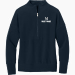Meadows School The Official Store of the Mustangs <span class="pdp-name-mascot">Meadows School Mustangs</span> Mercer+Mettle Women's Linear Texture 1/4-Zip Front Thumbnail