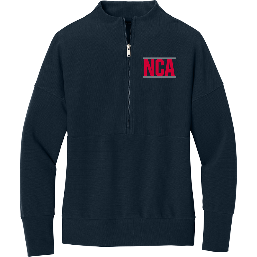 Naples Classical Academy <span class="pdp-name-mascot">Naples Classical Academy Patriots</span> Mercer+Mettle Women's Linear Texture 1/4-Zip