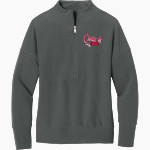 Lake Mary Rams Mercer+Mettle Women's Linear Texture 1/4-Zip Front Thumbnail