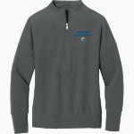 LYNDHURST HIGH SCHOOL GOLDEN BEARS <span class="pdp-name-mascot">LYNDHURST GOLDEN BEARS</span> Mercer+Mettle Women's Linear Texture 1/4-Zip Front Thumbnail