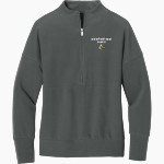 Plainfield East Bengals Mercer+Mettle Women's Linear Texture 1/4-Zip Front Thumbnail