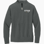 East Tennessee State University Buccaneers <span class="pdp-name-mascot">ETSU Buccaneers</span> Mercer+Mettle Women's Linear Texture 1/4-Zip Front Thumbnail