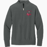 Oswalt Eagles <span class="pdp-name-mascot">Oswalt Academy Eagles</span> Mercer+Mettle Women's Linear Texture 1/4-Zip Front Thumbnail