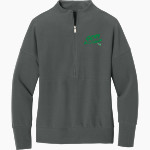 Community College of Rhode Island Knights <span class="pdp-name-mascot">COMMUNITY COLLEGE OF RHODE ISLAND Knights</span> Mercer+Mettle Women's Linear Texture 1/4-Zip Front Thumbnail