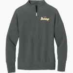 Bryant Bulldogs <span class="pdp-name-mascot">Bryant Bulldogs</span> Mercer+Mettle Women's Linear Texture 1/4-Zip Front Thumbnail