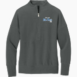 Brevard Blue Devils Mercer+Mettle Women's Linear Texture 1/4-Zip Front Thumbnail