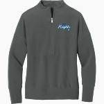 Marian Knights <span class="pdp-name-mascot">Marian High School Knights</span> Mercer+Mettle Women's Linear Texture 1/4-Zip Front Thumbnail