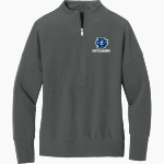 Boone Grove Wolves <span class="pdp-name-mascot">Boone Grove Wolves</span> Mercer+Mettle Women's Linear Texture 1/4-Zip Front Thumbnail
