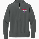 Tamarac Bengals <span class="pdp-name-mascot">Tamarac Bengals</span> Mercer+Mettle Women's Linear Texture 1/4-Zip Front Thumbnail