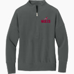 Muhlenberg Mules <span class="pdp-name-mascot">Muhlenberg College Mules</span> Mercer+Mettle Women's Linear Texture 1/4-Zip Front Thumbnail