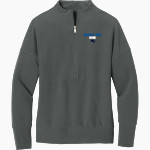 Bartram Trail Bears Mercer+Mettle Women's Linear Texture 1/4-Zip Front Thumbnail