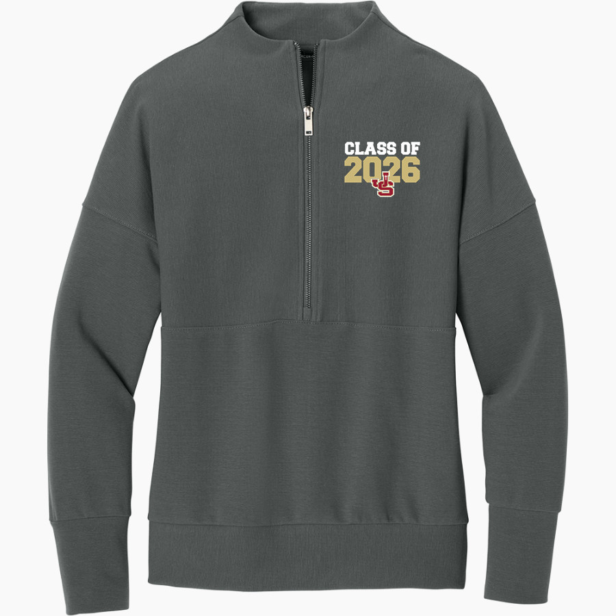 JSERRA CATHOLIC HIGH SCHOOL LIONS <span class="pdp-name-mascot">J SERRA LIONS</span> Mercer+Mettle Women's Linear Texture 1/4-Zip