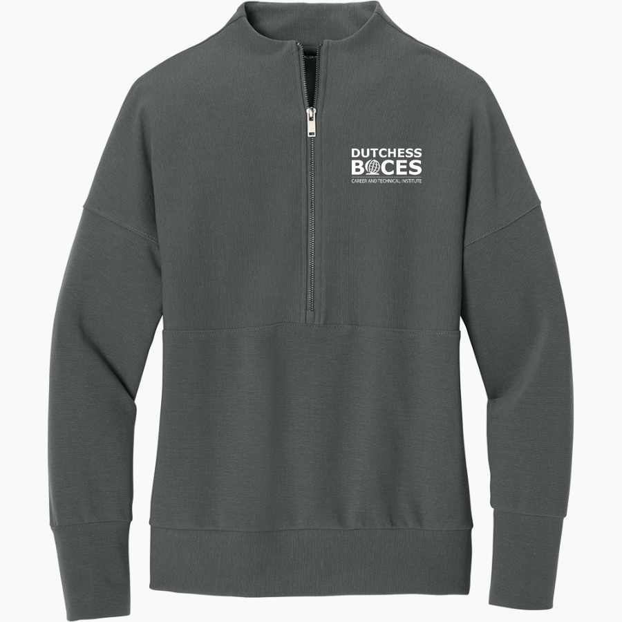 Dutchess BOCES <span class="pdp-name-mascot">Dutchess County BOCES</span> Mercer+Mettle Women's Linear Texture 1/4-Zip