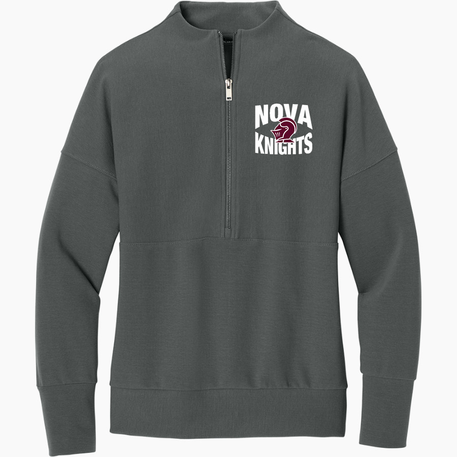 Nova Knights Mercer+Mettle Women's Linear Texture 1/4-Zip