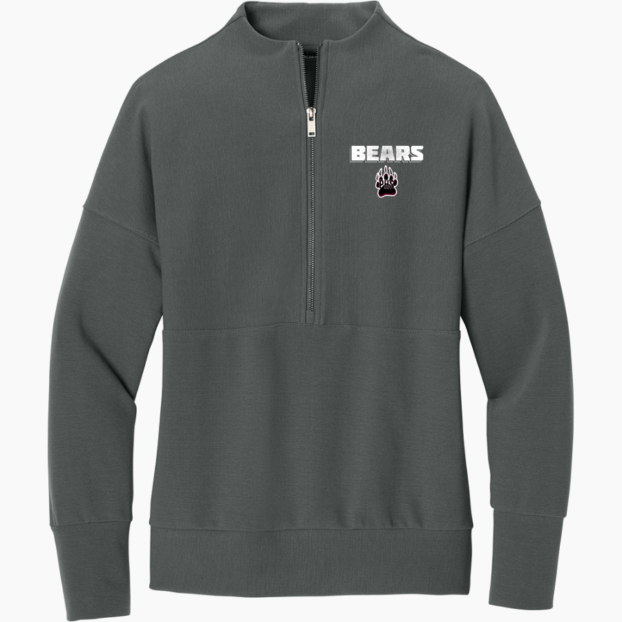 Paideia High Bears <span class="pdp-name-mascot">Paideia High School Bears</span> Mercer+Mettle Women's Linear Texture 1/4-Zip