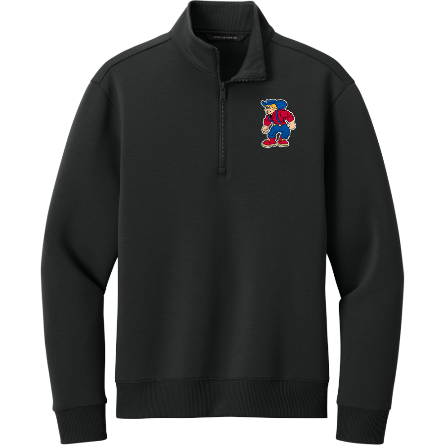 Plainfield Quakers <span class="pdp-name-mascot">Plainfield Quakers</span> Mercer+Mettle Men's Soft Spacer 1/4-Zip