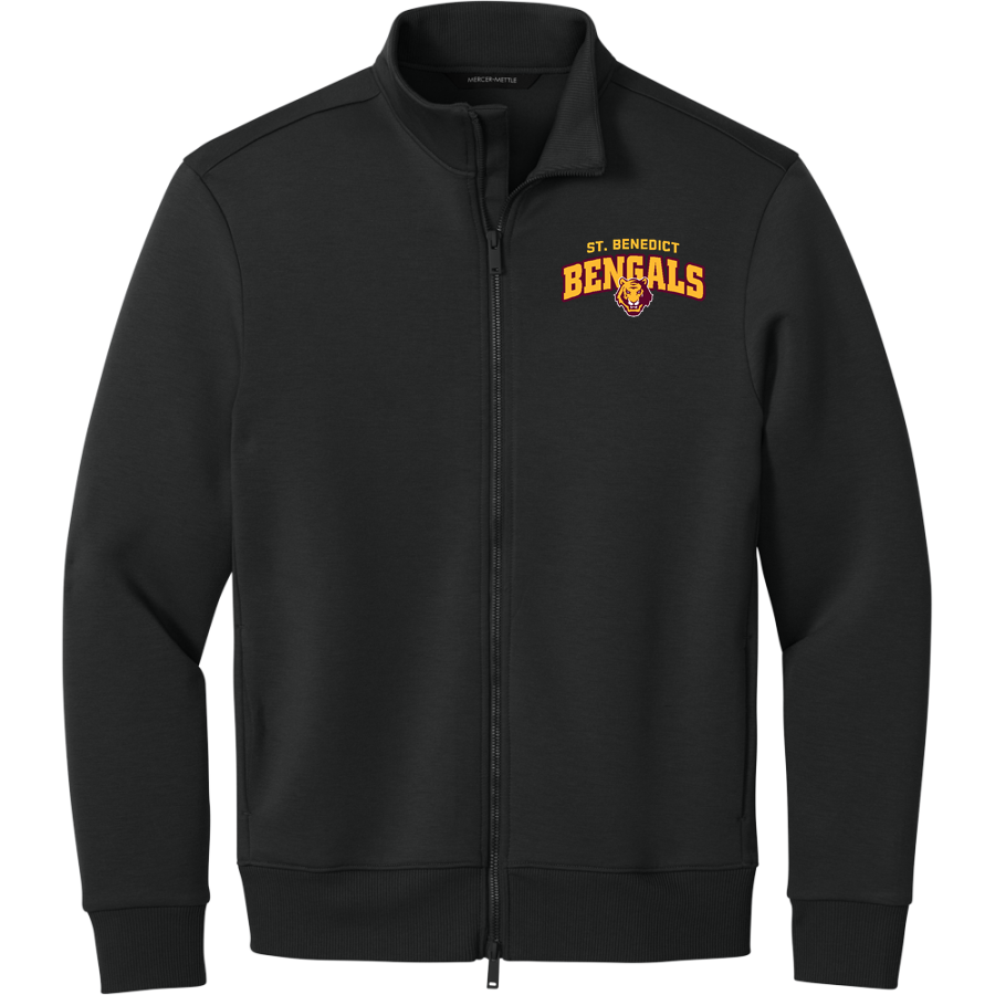 St. Benedict Bengals <span class="pdp-name-mascot">St. Benedict Bengals</span> Mercer+Mettle Men's Soft Spacer Full-Zip
